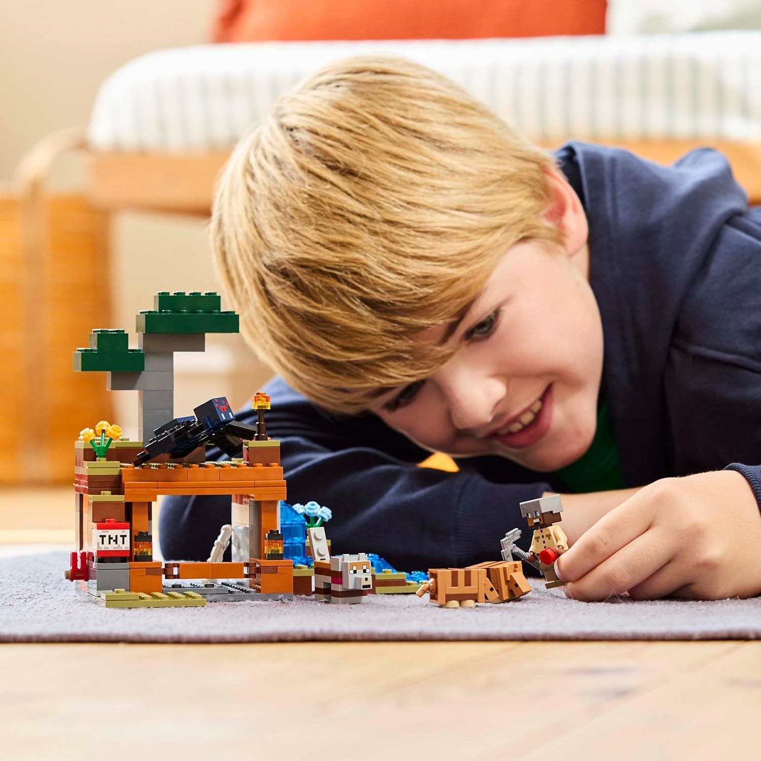 LEGO Minecraft Dungeon Mine Expedition Videohra Sada minifigurek Stavění postav Dárek pro chlapce a dívky 8 let 21269 Stavebnice Besuche den LEGO-Store