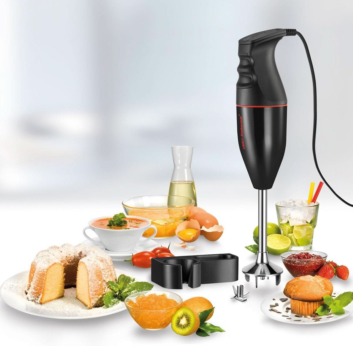 Weaverstab M 100, ČERNÝ RUČNÍ MIXÉR, DO 10 000 RPM, 90129 Kitchen Naty Shop