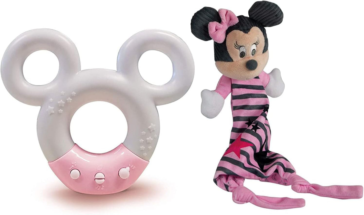 Clementoni 17396 Disney Baby Minnie Zvuková a barevná lampa Noční světlo Bílá Hudba 0 měsíců + Hračky Bebe Naty Shop Lampa Baby Minnie
