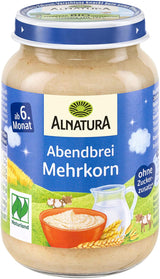 Naturland vícezrnná kaše od 6 měsíců, 6 x 190 g
