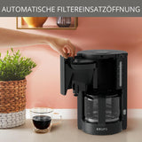 Espresso kávovar Krups F30908 ProAroma s filtrem a skleněnou karafou, objem 1,25 l, 10-15 šálků, 1050 W, černá