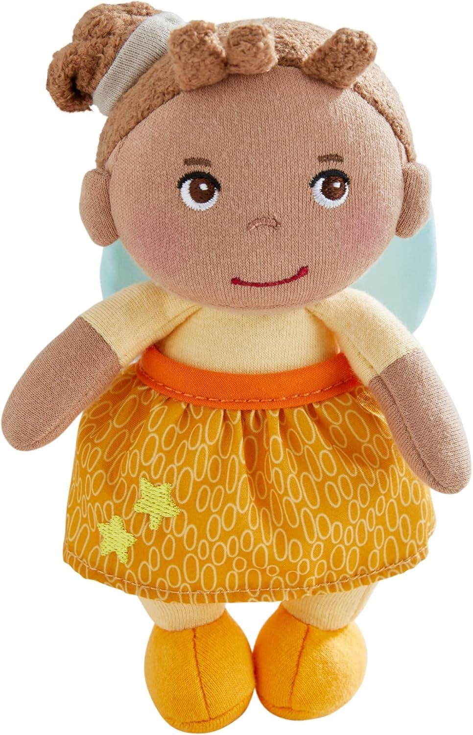 HABA Guardian Angel Holly - Panenka z měkké látky (15 cm), perfektní dárek na uvítanou pro miminka a batolata - Lze prát na 30 °C - 2011871001
