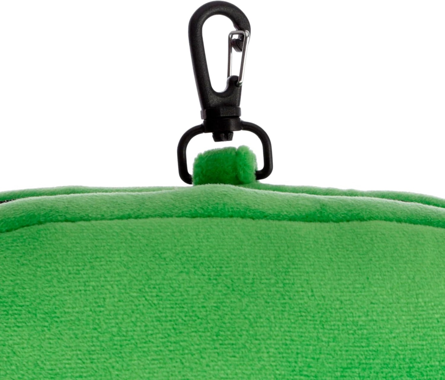 Puckator Relaxeazzz Minecraft Creeper Plyšový cestovní polštářek a maska na oči Opěrka hlavy Polštář na spaní Polštář na krk Cestovní polštář Maska na spaní Děti a dospělí na cesty Auto Vláček Příslušenství do letadla Cestovní polštáře Naty Shop