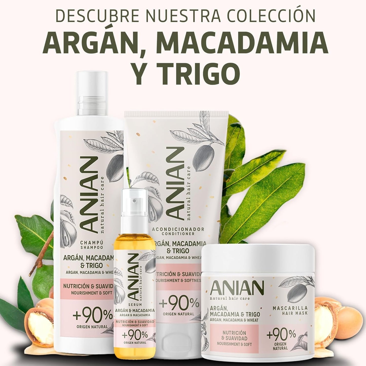 ARGÁN výživa y suavidad mascarilla 350 ml Maska na vlasy Naty Shop