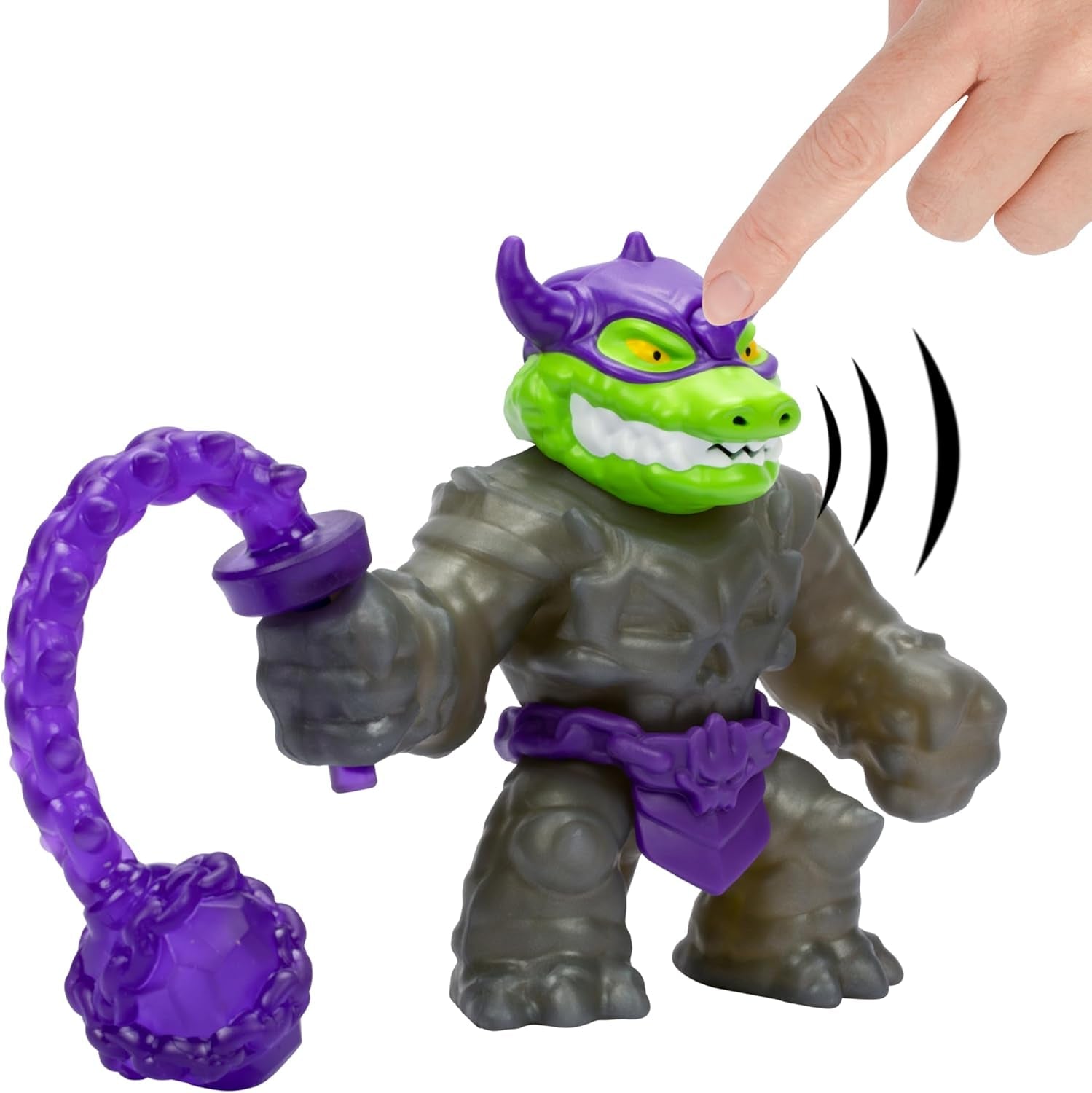 Heroes of Goo Jit Zu Stretch Strikers Balíček Deluxe Hero Pack Natahovací akční figurka Rock Jaw s 20+ akčními figurkami na skvělé bojové vybavení Naty Shop