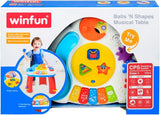 Barevný dětský hudební stůl Jucarii Bebe Naty Shop