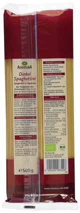 BIO špaldové špagety, 500g