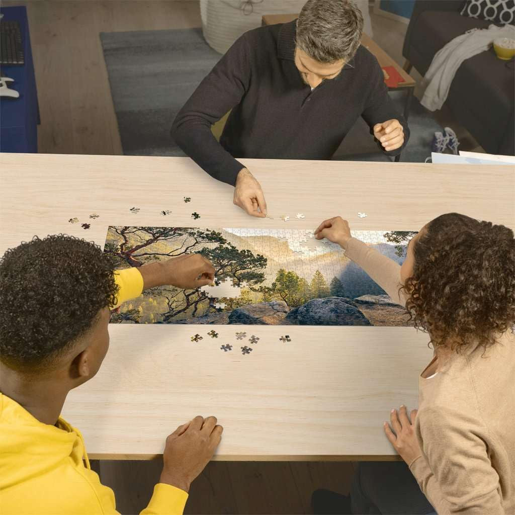 Ravensburger Puzzle 15083 - Yosemitský park - 1000dílné puzzle pro dospělé a děti od 14 let v panoramatickém formátu Puzzle Naty Shop