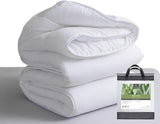 Tural - Přikrývka 150 X 220 cm s úpravou Aloe Vera, výplň z vláken 300 G/M², měkká, prodyšná, certifikovaná Oeko-Tex (bílá, postel 90 cm) Přikrývky a přikrývky Naty Shop 150X220