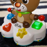 Hudební výuková hračka Baby Einstein, Drum & Learn Dean – multisenzorická hračka pro miminko, 2 herní režimy, barvy, tvary a nástroje, 50+ zvuků, od 6 měsíců Hračky pro miminka Naty Shop