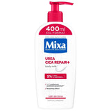 Mixa Urea Cica tělové mléko XXL, S ureou a regeneračním panthenolem, Zklidňující a ochranné tělové mléko, Pro suchou pokožku, 400 ml Sprcha a koupel Naty Shop