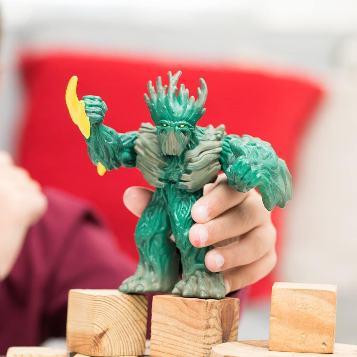 Schleich ELDRADOR CREATURES | Vládce džungle 70151 | ELDRADOR Schleich Monster Hrací figurka s otočnou hlavou a pohyblivými pažemi | Skvělý dárek pro děti | Od 7 let | 14 X 7 X 114 cm Akční figurky Naty Shop