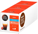 NESCAFÉ DOLCE GUSTO Lungo Decaffeinato kávové kapsle 3er Pack (3 x 16 kapslí)