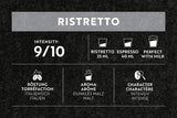 Café Royal Ristretto 36 Kapsel für Nespresso Kaffee Maschine - 9/10 Intensität - UTZ-zertifiziert Kaffeekapseln aus Aluminum (Backung mit 3)