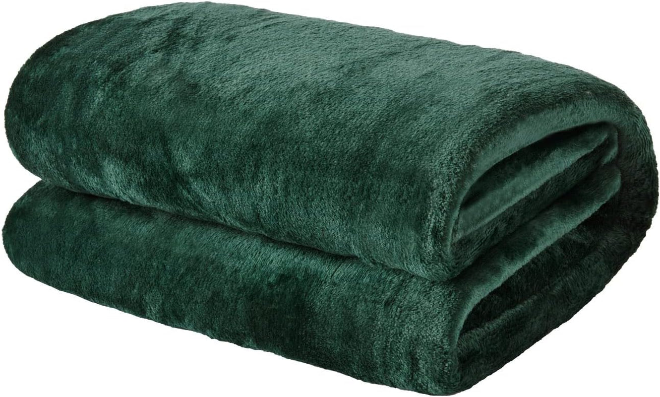 Brentford's Ultra Soft Fleece přehoz, stříbrně šedý, velký dvojitý - 150 X 200 cm Postele a přikrývky Beuche den Brentfords-Store Emerald Green 120 X 150 cm