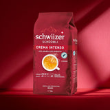 Schwiizer Schüümli Intenso, kapsle, mletá káva 1kg - Intenzita 4/5 - UTZ certifikát (balení 4 ks)