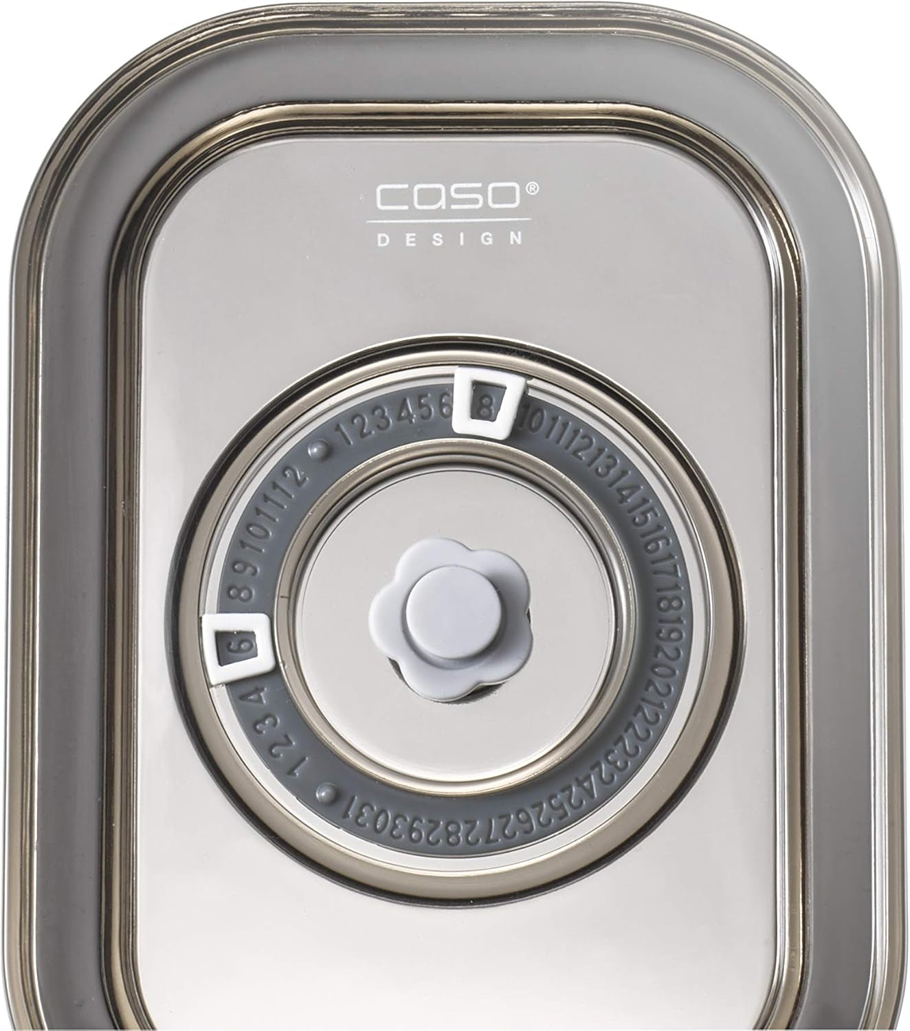 Sada Caso Vacu OneTouch Eco, ruční vakuová zatavovačka, včetně 3 skleněných vakuových nádob a VacuBoxx Eco-Duo S - vakuová nádoba na čerstvost / 2 nádoby po 500 ml Naty Shop