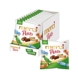 Kávový krém Merci Petits - 12 x 125 g - Malé pralinky z bílé čokolády na jemné čokoládě s kávovou smetanou - Jednotlivě balené čokoládové pralinky