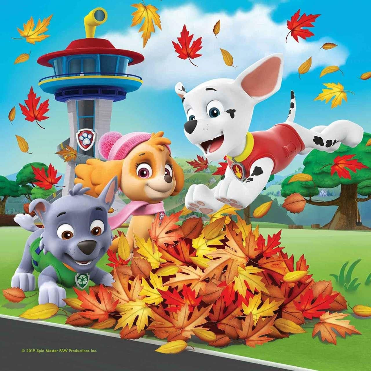 Puzzle Ravensburger pro děti 3X49 dílků - Paw Patrol - Paw Patrol Puzzle Naty Shop