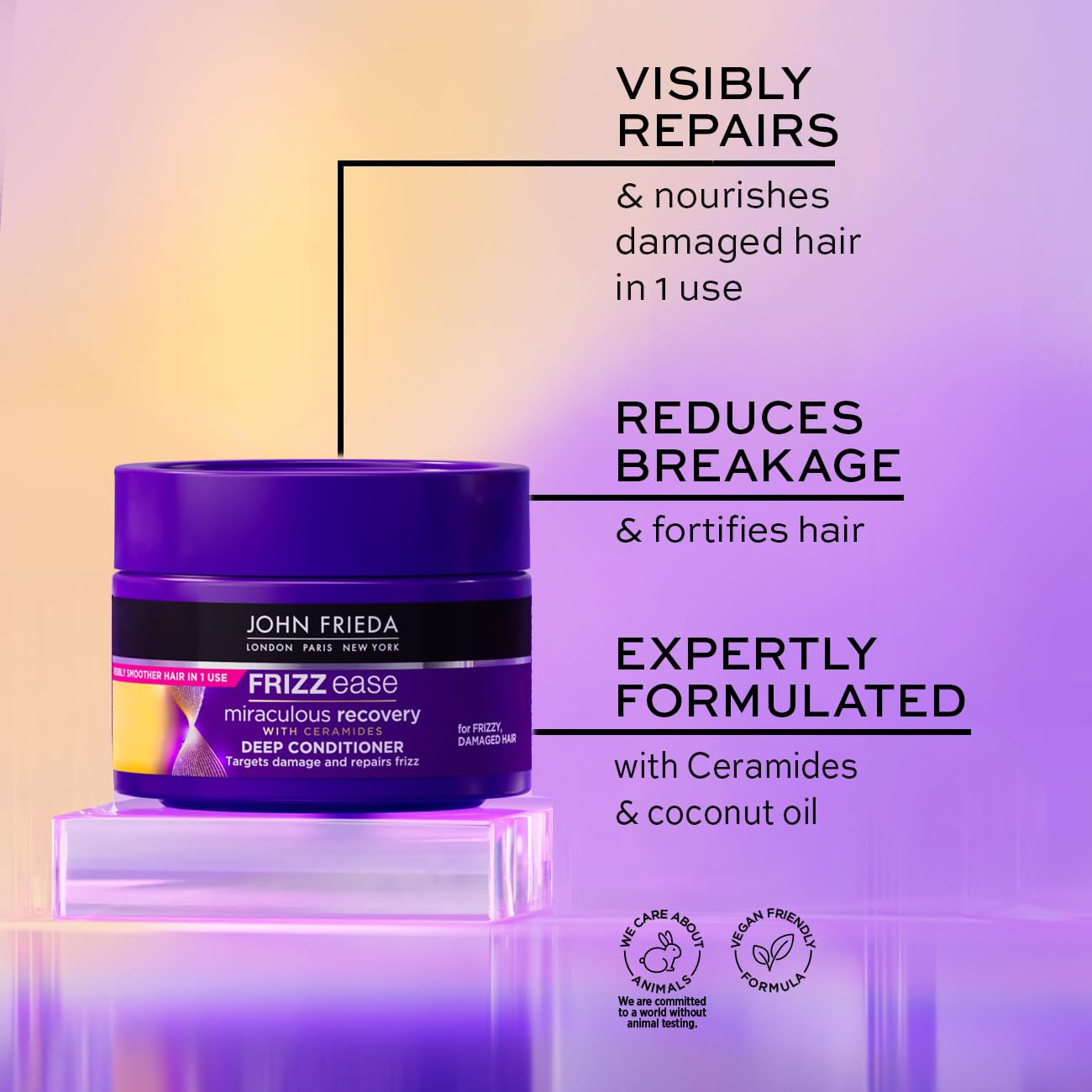 Frizz-Ease Mascarilla Fortalecedora Intensiva 250 ml Maska na vlasy Naty Shop