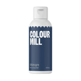 Potravinářské barvivo Color Mill Oil Blend Midnight Oil - Potravinářské barvivo na čokoládu, fondán, muffiny, dorty, pečení, makronky - Potravinářské barvivo na zdobení dortů - 100 ml