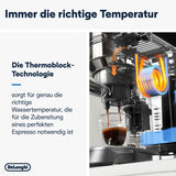 De'Longhi Dedica Style EC 685.B – Espresso kávovar s portafiltrem, espresso kávovar s profesionálním napěňovačem mléka, šířka pouze 15 cm, na mletou kávu nebo kapsle ESE, nádrž na vodu 1 l, černá