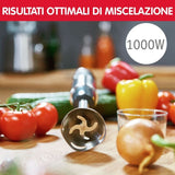 DD6558 DD655810 Quickchef 3-v-1 Tauchmixer, Powelix-Technology, 3 Zubehörteile, Edelstahl, Stahl/Schwarz Kitchen Naty Shop