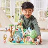 Sylvanian Families - 5763 sada Adventure Explorer se dvěma figurkami, mléčným kotětem otce a miminka, figurkou zvířete, detailní hračkou pro děti od 3 let