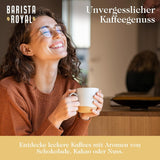 Degustační sada celozrnné kávy 5 x 350 g | Discovery balíček Kávová zrna v dárkové sadě | arabština | Fair Trade | Vegan | Ideální pro automatické kávovary na espresso, kávovary na espresso s filtrem, přelévací stroje na espresso a francouzské lisy | KRÁLOVSKÝ BARISTA