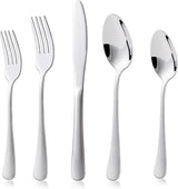 Sada příborů Kitchenboss pro 6 osob: Sada příborů 20 nebo 30 kusů Kitchen Naty Shop Silver 20 kusů