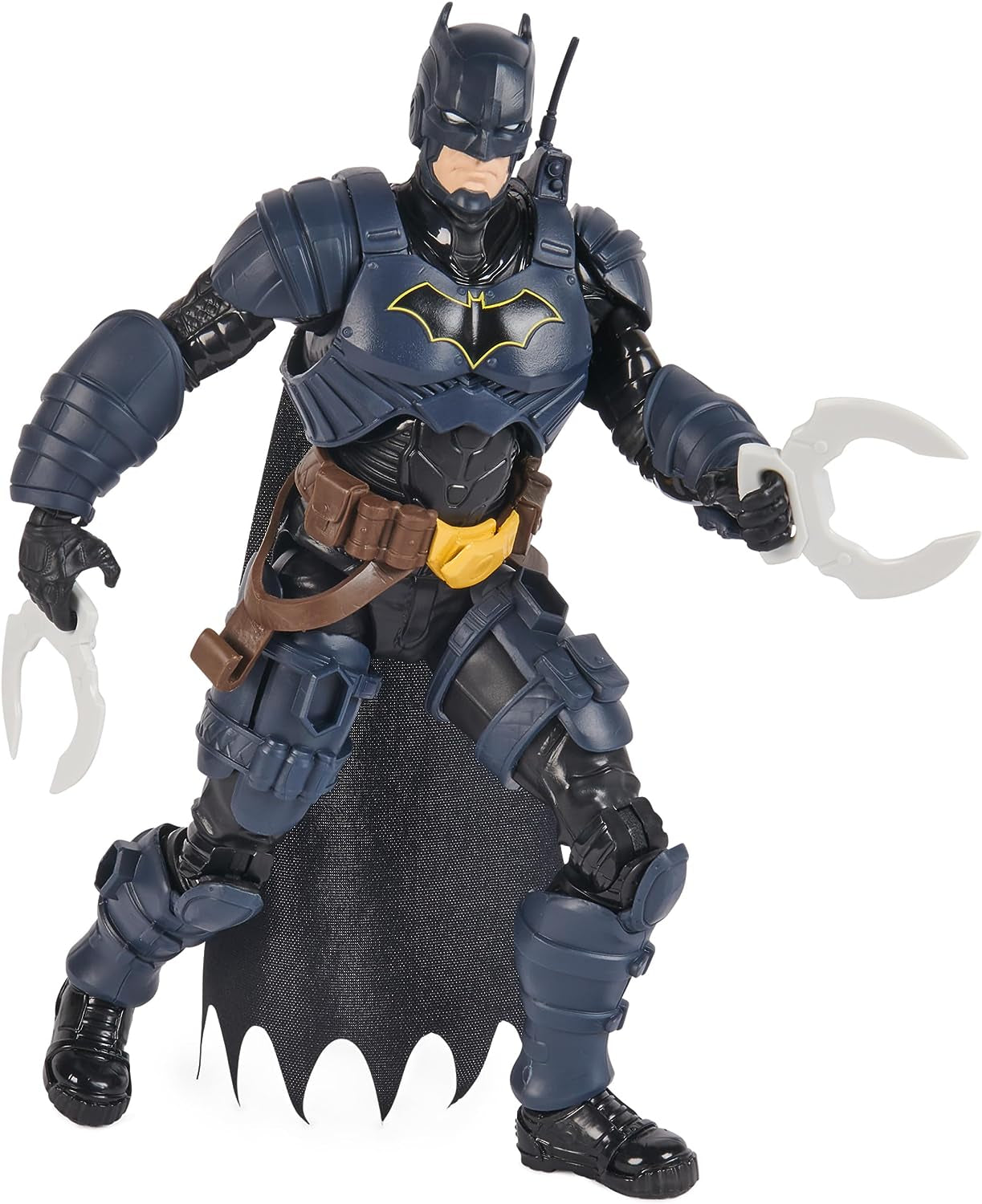Akční figurka DC Batman Adventures, 30 cm – s 16 kusy vybavení a plně pohyblivá pro vzrušující dobrodružství a akční kaskadérské kousky, hračka pro děti od 3 let Akční figurky Naty Shop Single