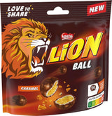 Balení kuliček Nestlé s mlékem, bílé, karamelový lev (3 x 130 g)