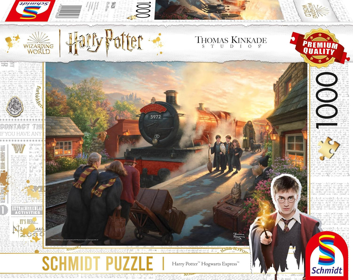 Wizarding World Harry Potter Bradavické expresní puzzle Naty Shop Výchozí název