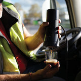 Handpresso - Handcoffee Truck 21010 | Espresso kávovar s kapslemi Senseo pro nákladní vozy 24V | 24V Truck Espresso kávovar, cestovní kapslový espresso kávovar | 24V truck espresso na cesty