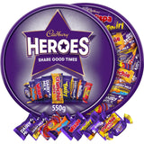 Čokoládová krabička Heroes 550g