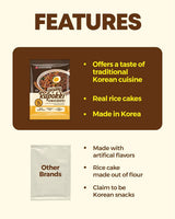 NONGSHIM Rapokki (Jjajang, 400 ml) – autentické korejské pouliční jídlo, ramen a rýžové dorty, černé fazole; rychlá a snadná příprava, hotová za 4 minuty