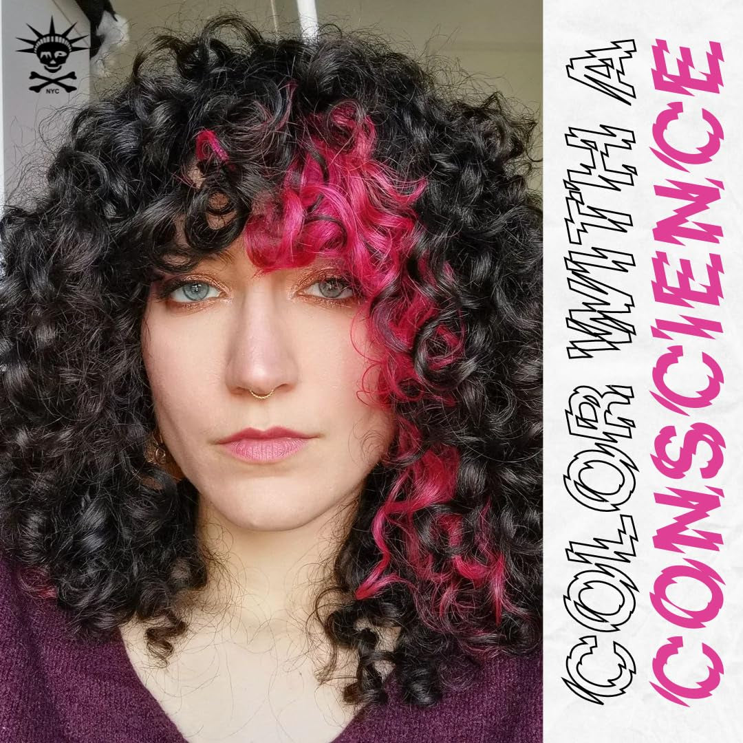 Manic Panic Hot Hot Pink Classic krém Vegano Cruelty Free Semipermanentní barva na vlasy 118 ml Naty Shop Hair Dye