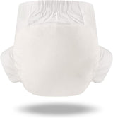 Plenky pro dospělé CutiePlusU, suchý povrch, maximální savost přes noc, jednorázová inkontinenční plenka - modrá, růžová, bílá, 3 balení (střední 71-96 cm)