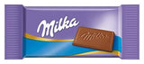 Milka Naps Mix – Mini čokoládové čtverečky ve 4 sortimentech: Alpské mléko, Jahody, Lískové oříšky, Kakaový krém – 1 x 1 kg