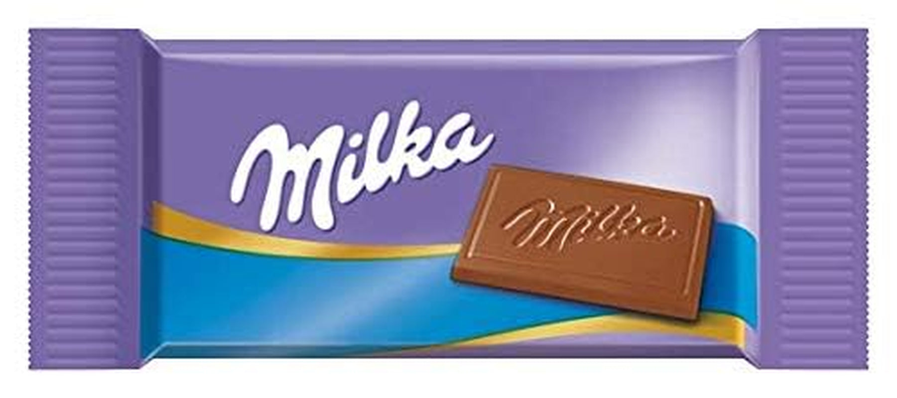 Milka Naps Mix – Mini čokoládové čtverečky ve 4 sortimentech: Alpské mléko, Jahody, Lískové oříšky, Kakaový krém – 1 x 1 kg