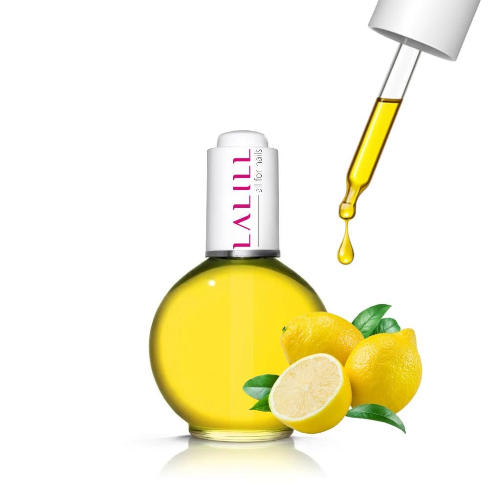 LALILL Olej na nehtovou kůžičku 75 ml - Himbeere Nagelpflegeöl - Nagelöl Pflege Für Nägel Nagelhaut - SPA Maniküre Naildesign Hände - Vegan - S pipetou