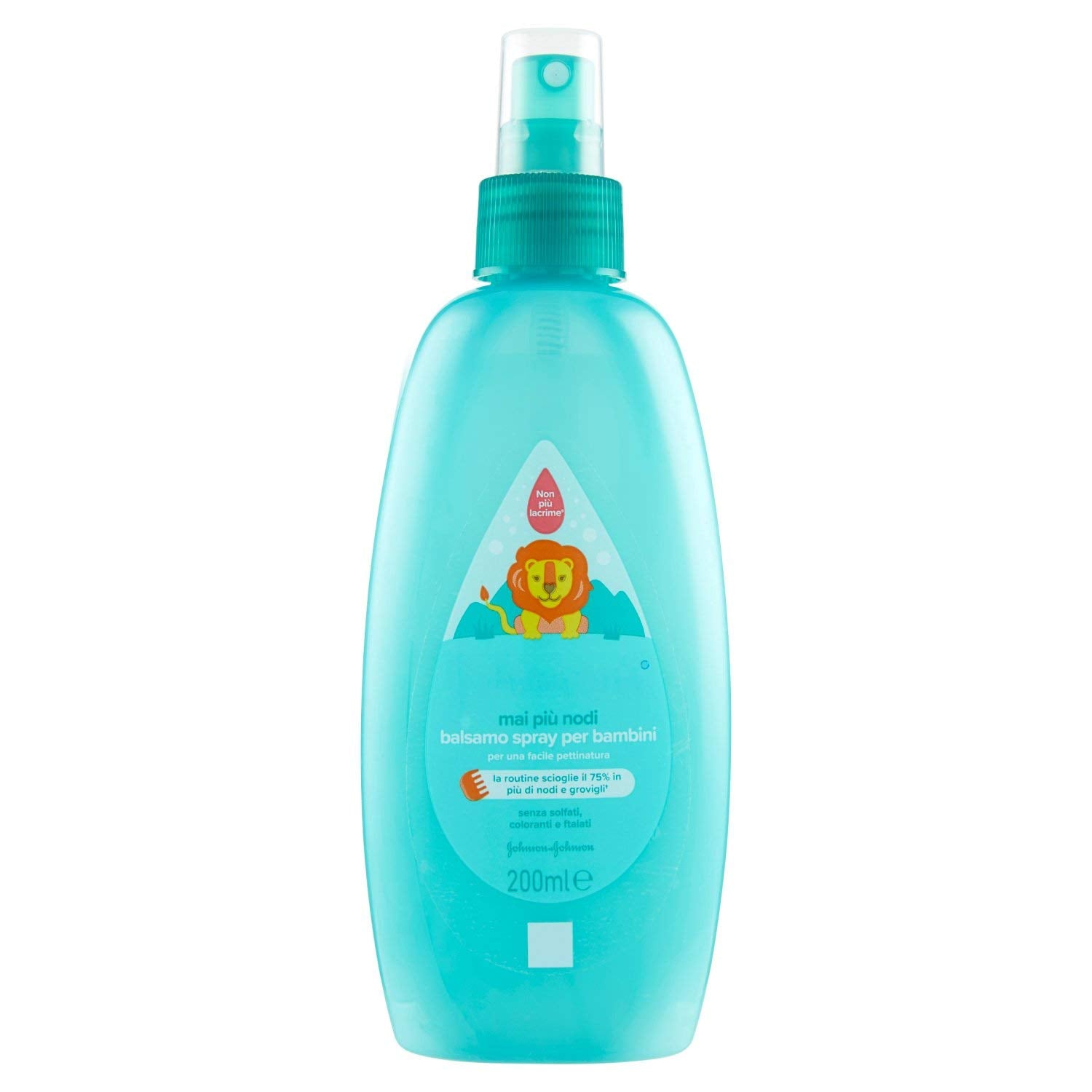 Sprej pro děti, bez uzlů, rozčesávání, bez slz, i na dlouhé nebo kudrnaté vlasy, 200 ml Naty Shop přípravky na rozčesávání vlasů 200 ml (1 balení)