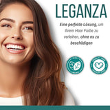 Leganza Natural Balm Hair Dye Color 71 Café Latte | Barva na vlasy bez amoniaku | Obohaceno o 7 přírodních olejů | 150 ml barva na vlasy Naty Shop