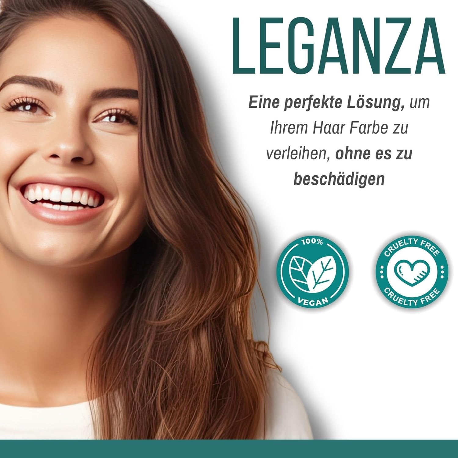 Leganza Natural Balm Hair Dye Color 71 Café Latte | Barva na vlasy bez amoniaku | Obohaceno o 7 přírodních olejů | 150 ml barva na vlasy Naty Shop