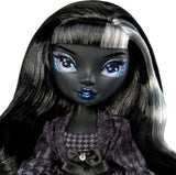 Rainbow High Shadow High Girl's Night - Shanelle Onyx - 28cm módní panenka v odstínech šedé, černé vlasy a obleček s doplňky a hřebenem - Pro sběratele a děti od 6 let