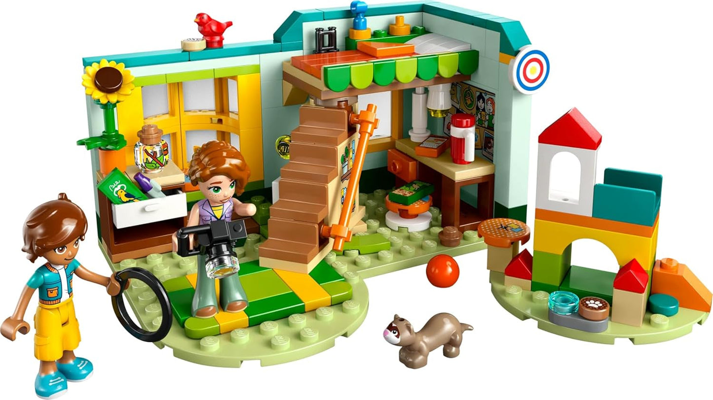LEGO Friends Podzimní pokojík Stavebnice a herní sada pro kreativní hraní rolí, sada pro dívky od 6 let se 2 minifigurkami a figurkou fretky, vzdělávací hračka 42646 Stavebnice Besuche den LEGO-Store