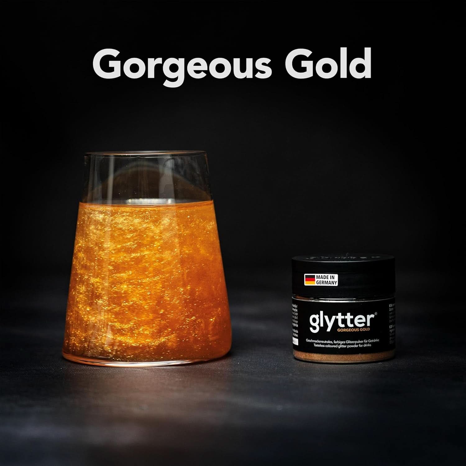 Glytter, Jedlé třpytky na nápoje a tekutiny, 10 gramů Glitter Naty Shop