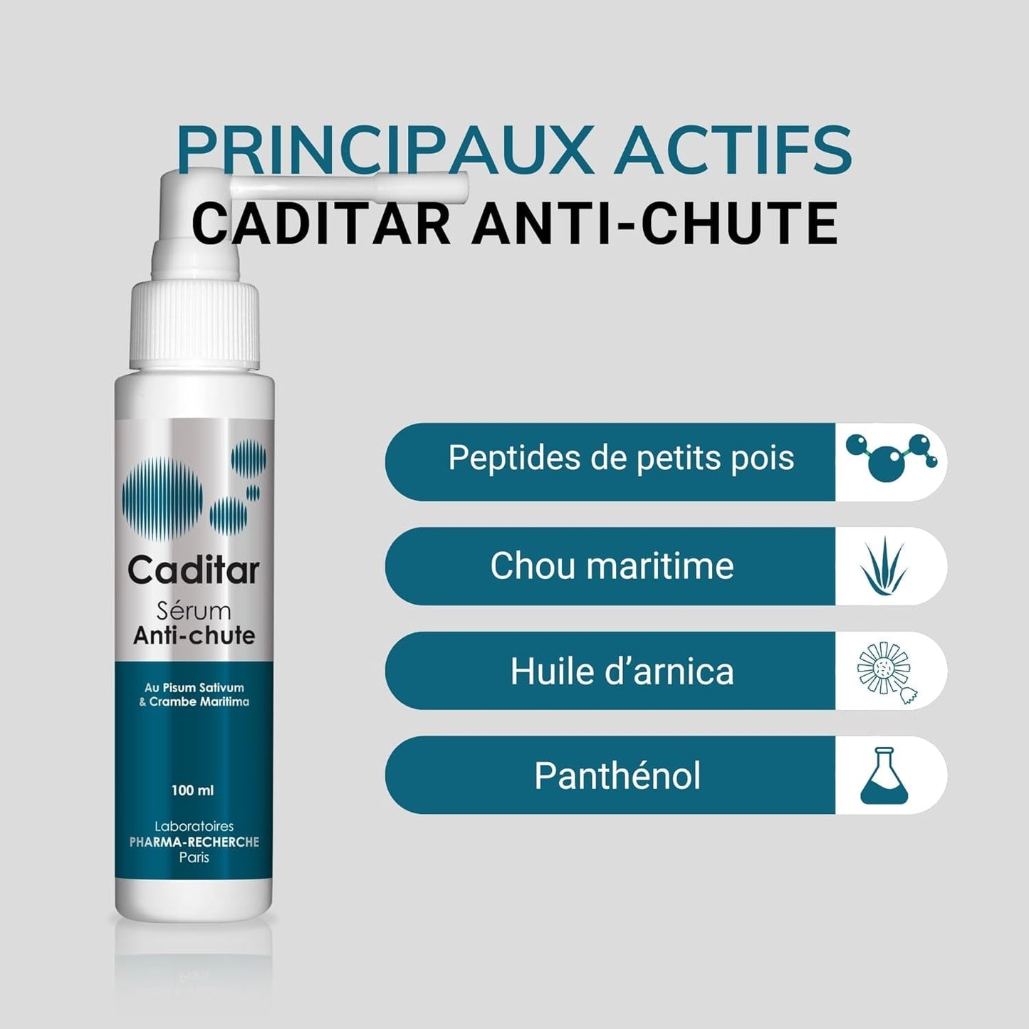 Caditar Sérum proti vypadávání vlasů, 100 ml Péče o vlasy Naty Shop