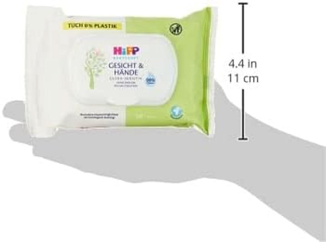 HIPP Babysanft Gesicht & Handtücher, Feuchttücher 12X 20 Stück. Obchod Naty