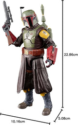 Star Wars Hasbro Black Series Boba Fett (Trůnní sál): Sběratelská figurka Book of Boba Fett, pro děti od 4 let, vícenásobná, 15 cm výška akční figurky Naty Shop